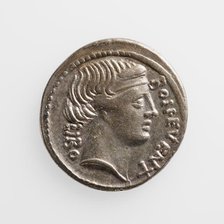 Denarius, 1st century B.C. Creator: Unknown.