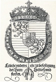 'The Coat of Arms of Ferdinand I, King of Hungary and Bohemia', 1527 (1906). Artist: Albrecht Durer.