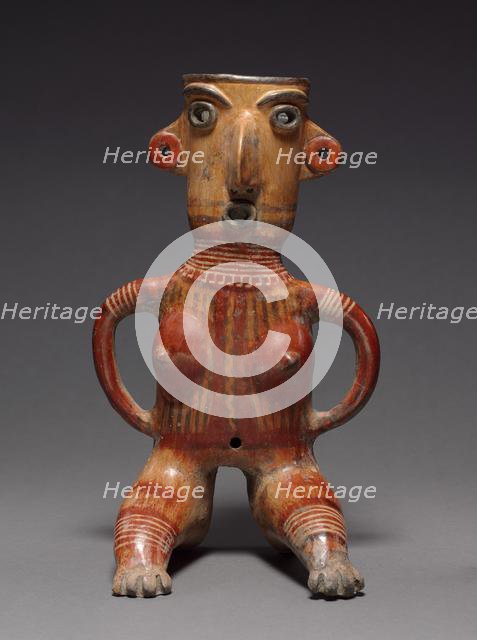 Seated Female Figure, 100 BC - 300. Creator: Unknown.