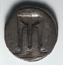 Stater: Tripod (reverse), 550-480 BC. Creator: Unknown.