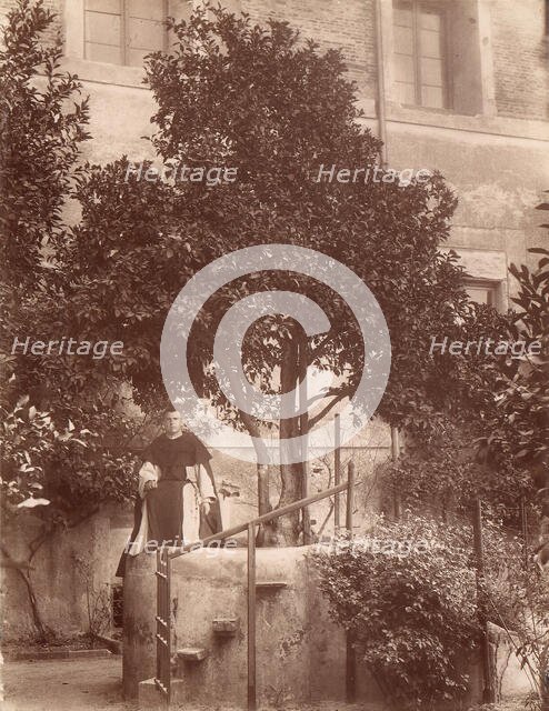 St. Dominic's Orange Tree on the Aventine, 1880s. Creator: Unknown.