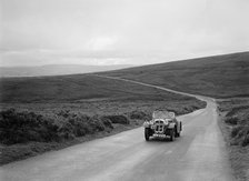 Austin 7 of JG Orford, winner of a premier award at the MCC Torquay Rally, July 1937. Artist: Bill Brunell.