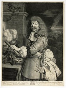 Portrait of Henri de Lorraine, Comte d'Harcourt, Horsemaster of France, 1667. Creator: Antoine Masson.