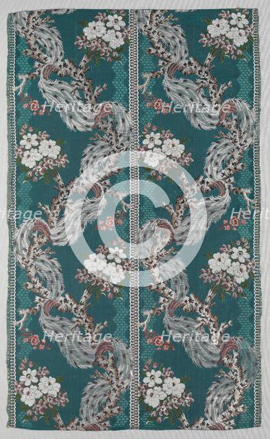 Length of Brocaded Silk, 1723-1774. Creator: Unknown.