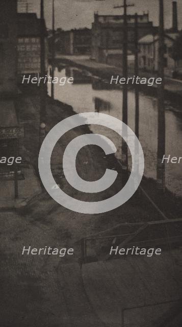 Telegraph Poles, 1898. Creator: Clarence H. White (American, 1871-1925).