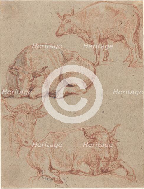 Four Cows. Creator: Claude Lorrain.