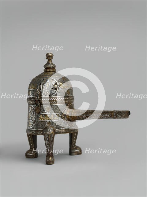 Incense Burner, Syria, late 13th-early 14th century. Creator: Unknown.