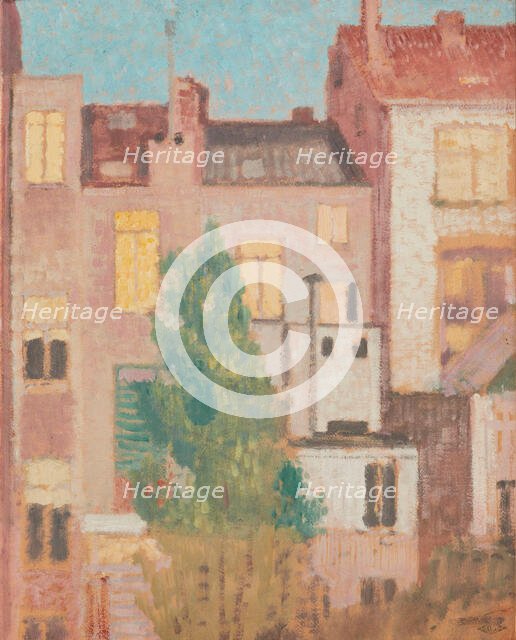 Houses (Maisons), about 1901. Creator: Georges Lemmen.