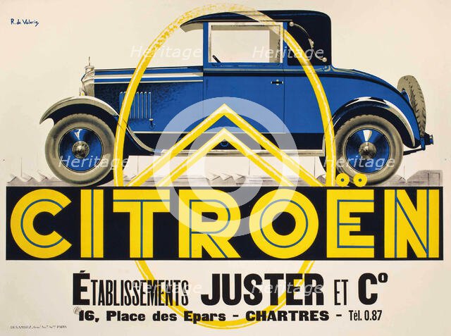 Citroën, c1932. Creator: Valerio, Roger de (1886-1951).