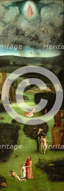 The Last Judgment (Triptych, left panel), ca 1485. Creator: Bosch, Hieronymus (c. 1450-1516).