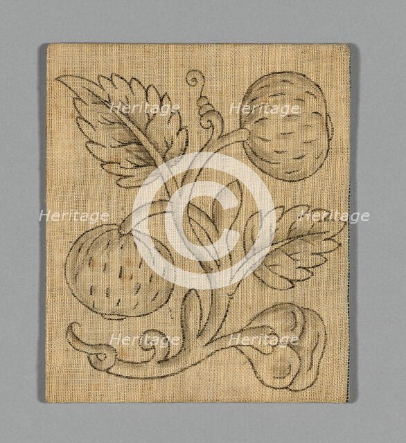 Needlework Pattern, England, 17th century. Creator: Unknown.