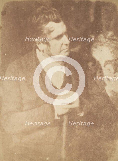 Rev. Robert Aitken, Dundee, 1843-47. Creators: David Octavius Hill, Robert Adamson, Hill & Adamson.