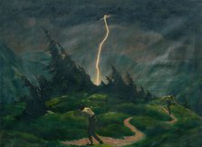 Fleeing before the Storm, 1870-1890. Creator: Unknown.