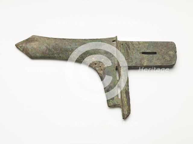 Dagger-axe (ge), Eastern Zhou to Western Han dynasty, 770 BCE-9 CE. Creator: Unknown.