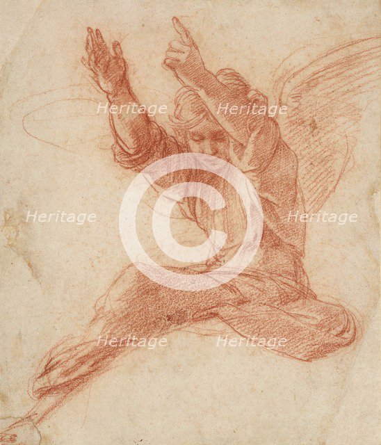 An Angel, c1500-1520. Artist: Raphael.