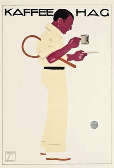 Coffee Hag, 1913. Creator: Hohlwein, Ludwig (1874-1949).