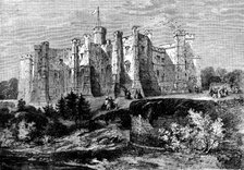 Brancepeth Castle, Durham, 1858. Creator: Smyth.