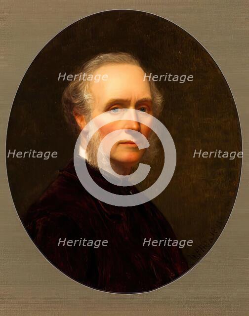 William Powell Frith, Self Portrait, 1883. Creator: William Powell Frith.