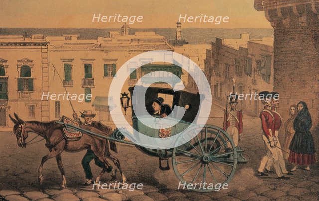 The Carriage, engraving, 1840.