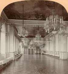 'The Dance Hall, Royal Palace, Stockholm, Sweden', 1901. Creator: Keystone View Company.