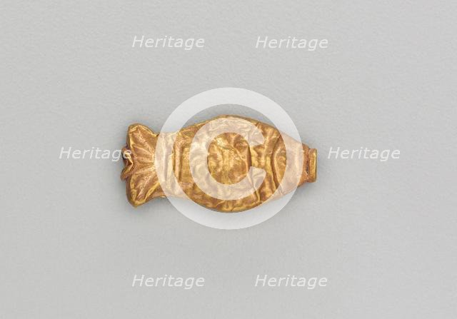 Necklace Bead in the Form of a Fish, 185-72 BC. Creator: Unknown.