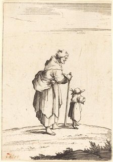 Beggar Woman and Child, 17th century. Creator: Unknown.