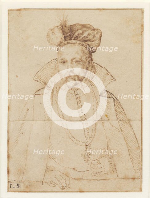 Portrait of Tycho Brahe (1546-1601) . Creator: Gemperle, Tobias (1550-1587).
