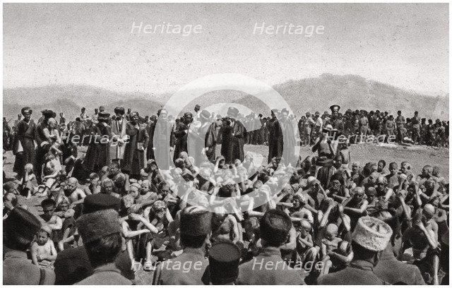 Religious ceremonies, Iraq, 1925.Artist: A Kerim