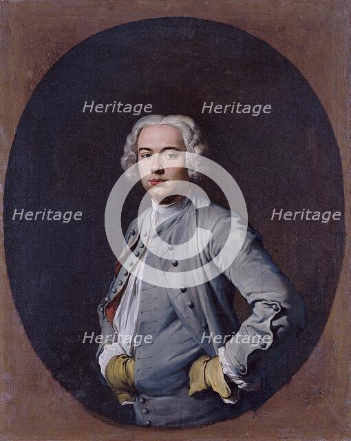 Portrait of a Man, 1740. Creator: Giacomo Ceruti.