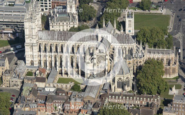 Westminster Abbey, Westminster, Greater London Authority, 2021. Creator: Damian Grady.
