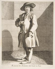Chimney Sweep, 1737. Creator: Caylus, Anne-Claude-Philippe de.