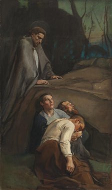 Gethsemane, 1902. Creator: Magnus Enckell.