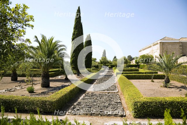The Cruciform Garden, Madinat al-Zahara (Medina Azahara), Spain, 2007. Artist: Samuel Magal