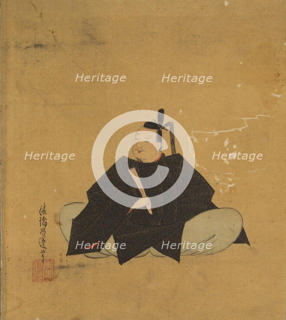 Immortal Poet, 17th century. Creator: Kano Shoun.