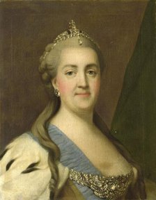 Catherine II (1729-96), Empress of Russia, 1749-1782. Creator: Vigilius Erichsen.