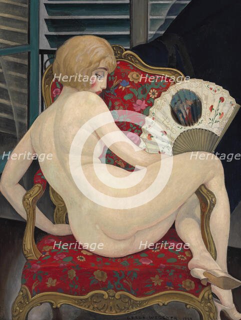 I Sommervarmen (In the Heat of Summer), 1924. Creator: Wegener, Gerda (1886-1940).