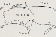 'Average July Temperature', 1923. Creator: Unknown.