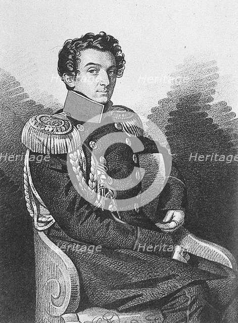 Portrait of Count Sergey Ivanovich Meshchersky (1800-1870).
