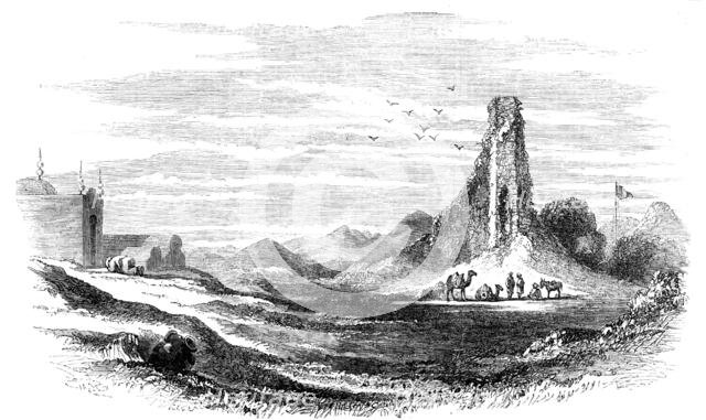 Ruins of Brahmunabad, in Sind, 1857. Creator: Unknown.