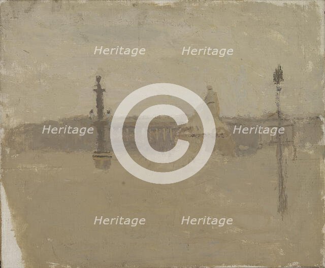 Place de la Concorde no. V, n.d. Creator: Frank Edwin Scott.