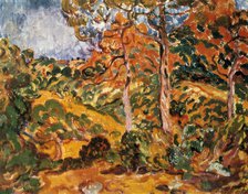 'Sunlight under the Trees ',1908-1909. Artist: Louis Valtat