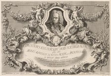 Views of Venice: Frontispiece - Title Page, 1741. Creator: Michele Marieschi (Italian, 1710-1743).