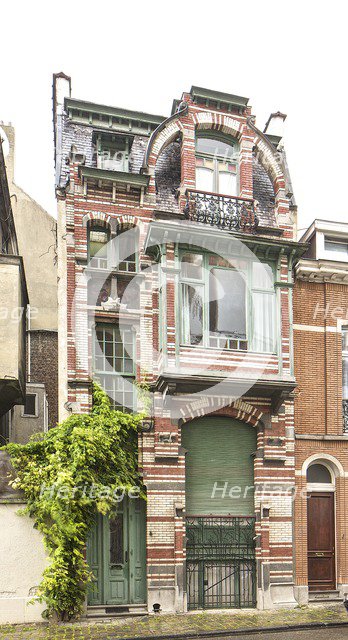 4 Rue de l'Abdication, Brussels, Belgium, (1902) c2014-2017. Artist: Alan John Ainsworth.