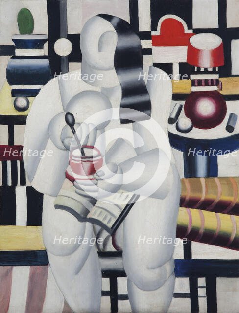 Cup of tea (La tasse de thé), 1921. Creator: Fernand Leger.