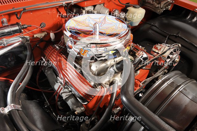 Chevrolet Impala Bubble top 1959. Artist: Simon Clay.