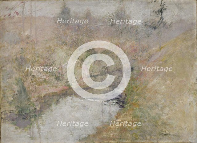 Hemlock Pool, ca. 1890-1900. Creator: John Henry Twachtman.