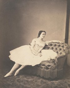Caroline Rosati, ca. 1860. Creator: André-Adolphe-Eugène Disdéri.