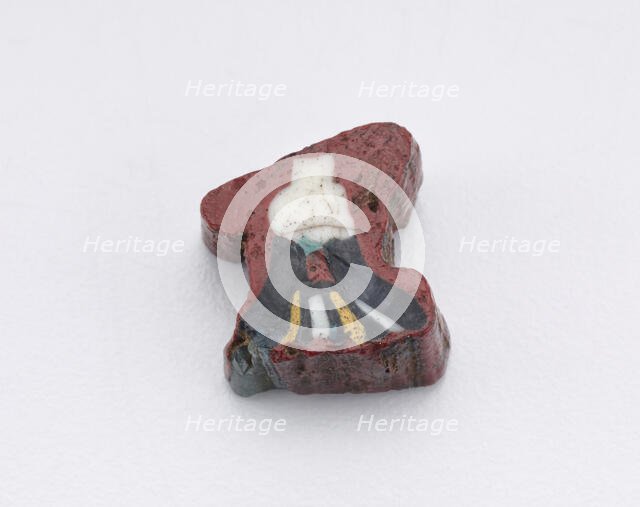 Fragment of an inlay, Ptolemaic Dynasty or Roman Period, 305 BCE-14 CE. Creator: Unknown.