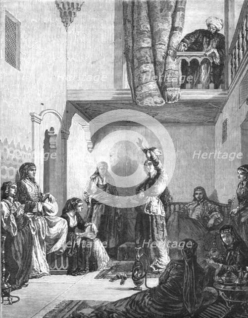 'Gipsy Dancer; Notes on Albania', 1875. Creator: Frederick A. Lyons.