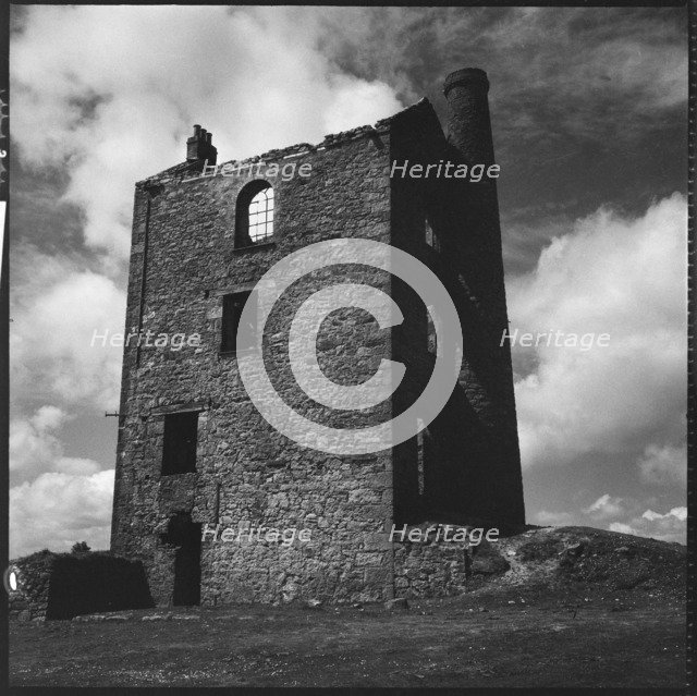 Houseman's Shaft Engine House, South Phoenix Mine, Linkinhorne, Cornwall, 1967-1974. Creator: Eileen Deste.